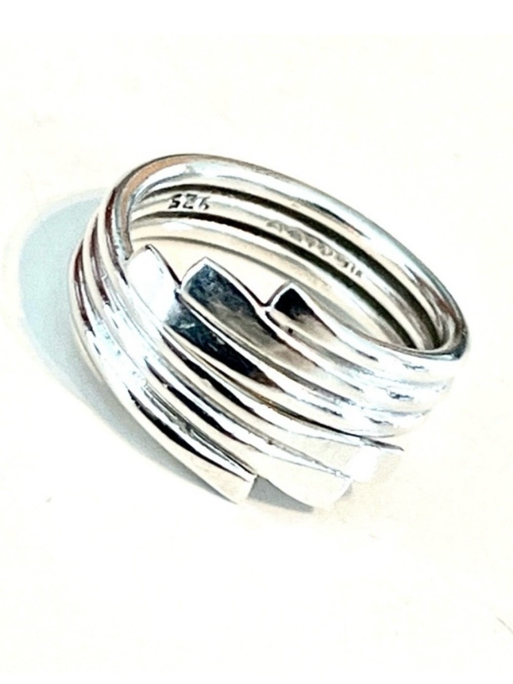 Vintage 925 Mexico Bypass Ring